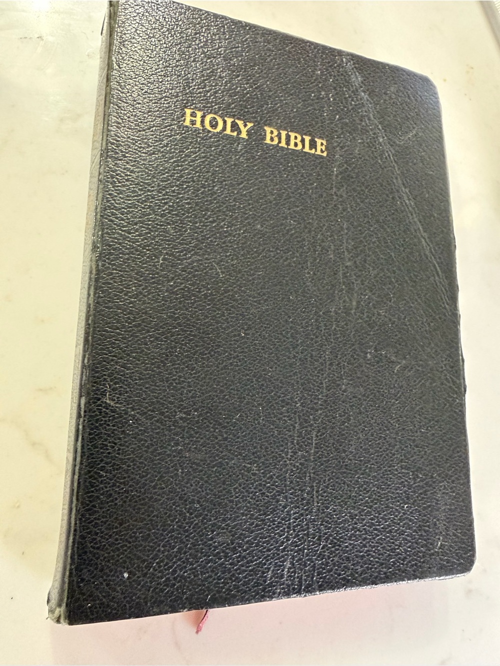 Vintage 1952 Holy Bible - Black Cover revised standard version